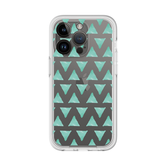 Slim Protection Premium Case［ Original - Favorite Color Triangle - Green ］