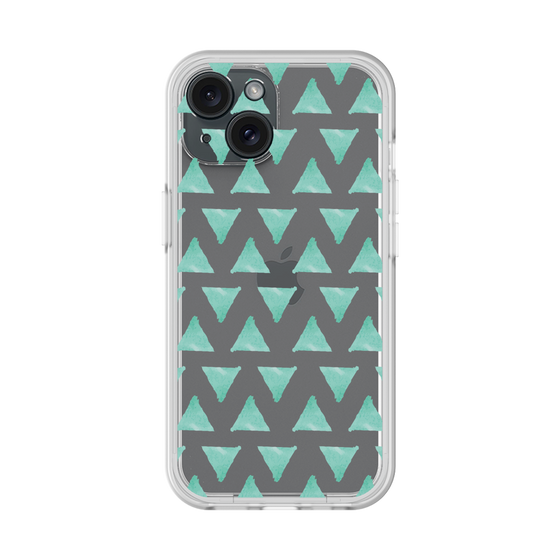 Slim Protection Premium Case［ Original - Favorite Color Triangle - Green ］