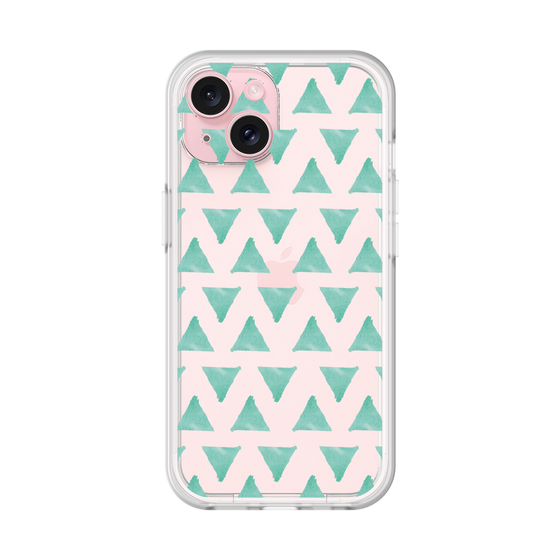 Slim Protection Premium Case［ Original - Favorite Color Triangle - Green ］
