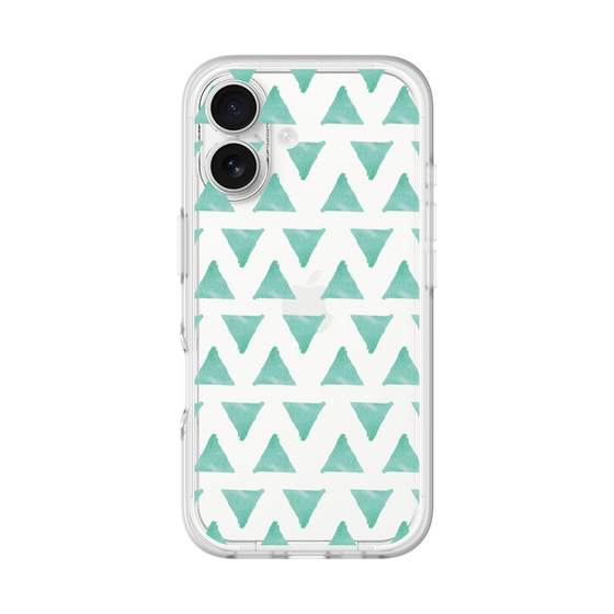 Slim Protection Premium Case［ Original - Favorite Color Triangle - Green ］
