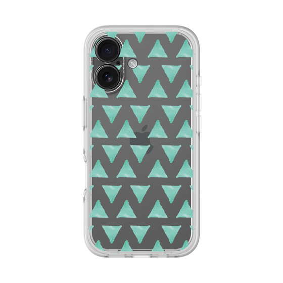 Slim Protection Premium Case［ Original - Favorite Color Triangle - Green ］