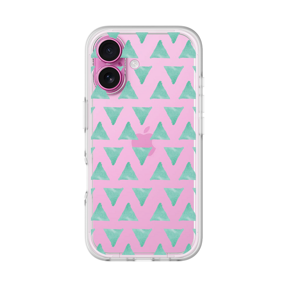 Slim Protection Premium Case［ Original - Favorite Color Triangle - Green ］