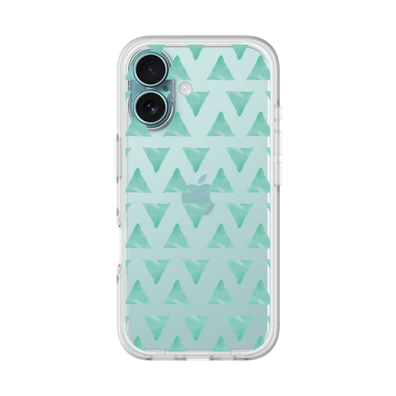 Slim Protection Premium Case［ Original - Favorite Color Triangle - Green ］