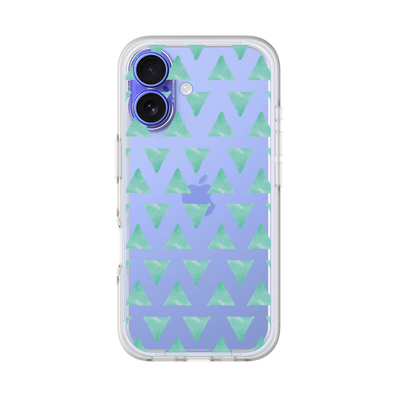 Slim Protection Premium Case［ Original - Favorite Color Triangle - Green ］
