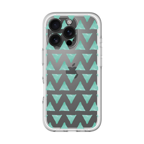 Slim Protection Premium Case［ Original - Favorite Color Triangle - Green ］