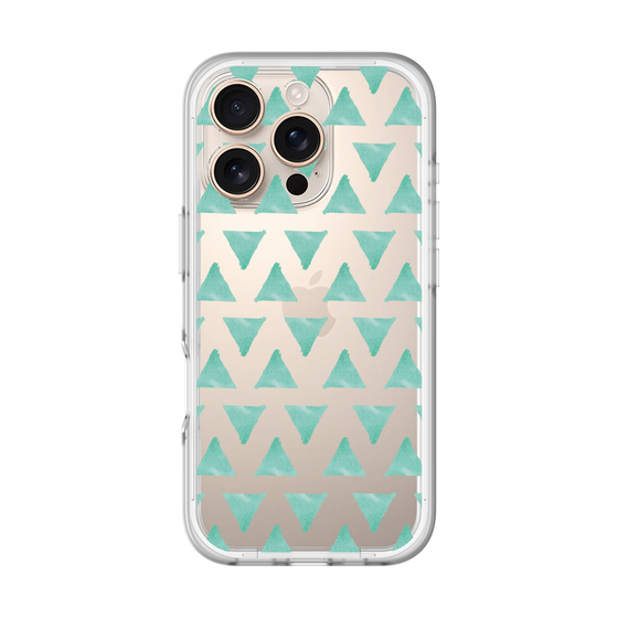 Slim Protection Premium Case［ Original - Favorite Color Triangle - Green ］