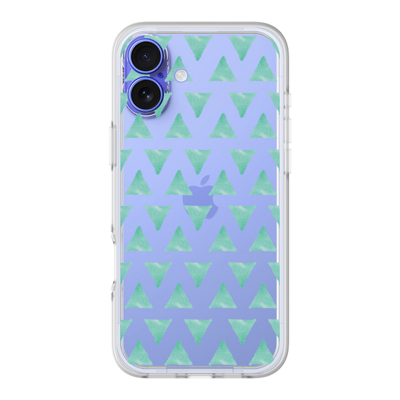 Slim Protection Premium Case［ Original - Favorite Color Triangle - Green ］