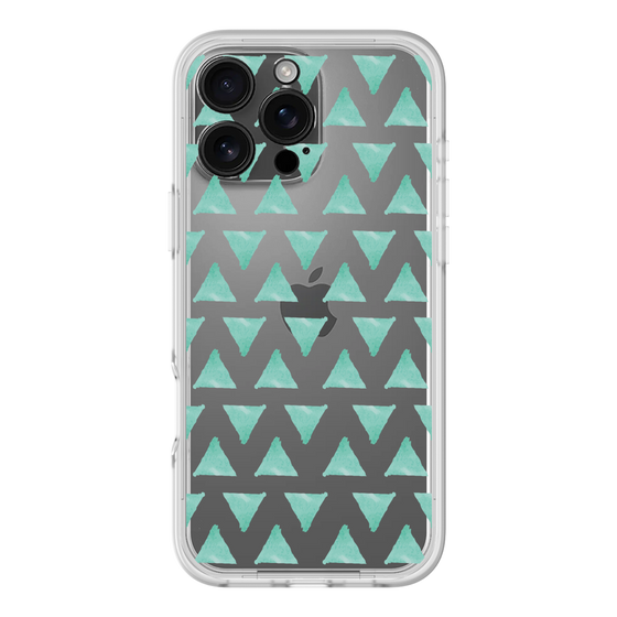Slim Protection Premium Case［ Original - Favorite Color Triangle - Green ］
