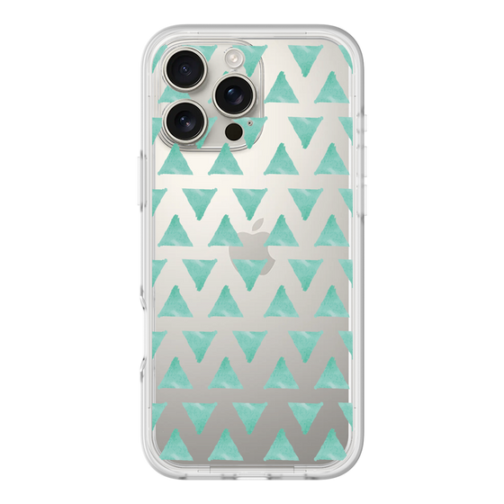 Slim Protection Premium Case［ Original - Favorite Color Triangle - Green ］