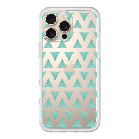 Slim Protection Premium Case［ Original - Favorite Color Triangle - Green ］