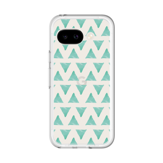 Slim Protection Premium Case［ Original - Favorite Color Triangle - Green ］