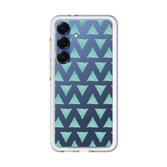 Slim Protection Premium Case［ Original - Favorite Color Triangle - Green ］