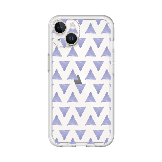 Slim Protection Premium Case［ Original - Favorite Color Triangle - Purple ］