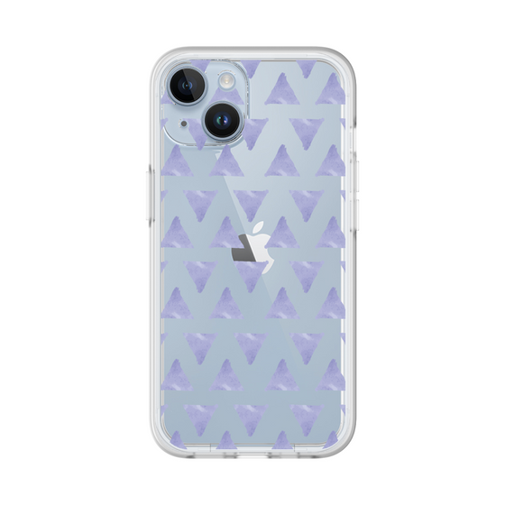 Slim Protection Premium Case［ Original - Favorite Color Triangle - Purple ］