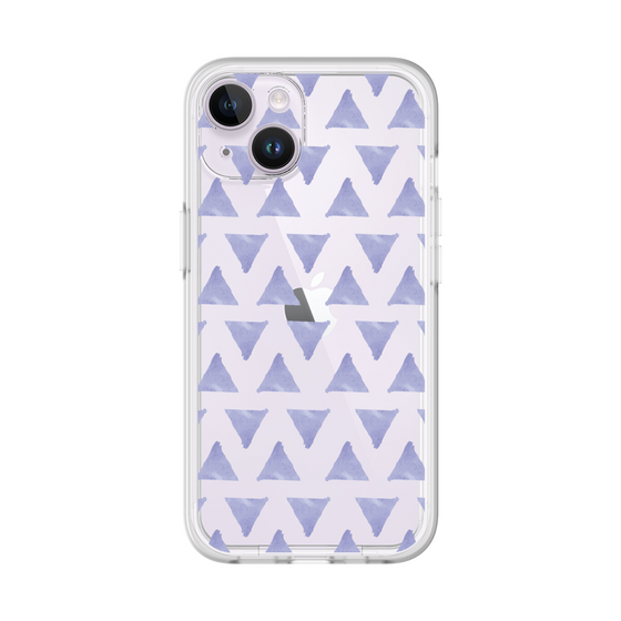 Slim Protection Premium Case［ Original - Favorite Color Triangle - Purple ］