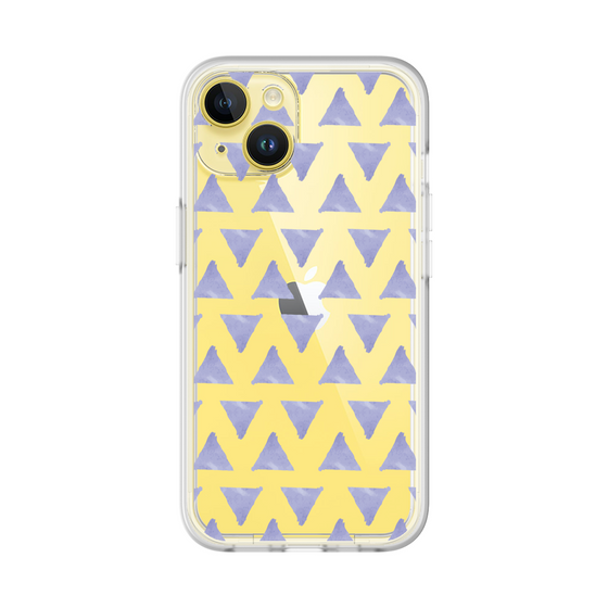 Slim Protection Premium Case［ Original - Favorite Color Triangle - Purple ］