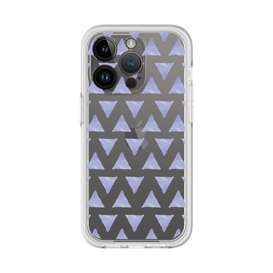 Slim Protection Premium Case［ Original - Favorite Color Triangle - Purple ］