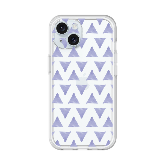 Slim Protection Premium Case［ Original - Favorite Color Triangle - Purple ］
