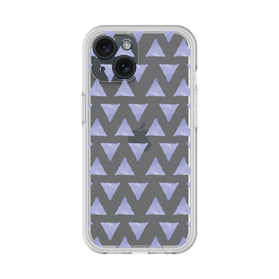 Slim Protection Premium Case［ Original - Favorite Color Triangle - Purple ］