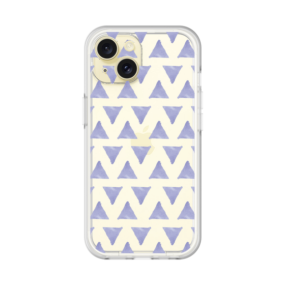 Slim Protection Premium Case［ Original - Favorite Color Triangle - Purple ］