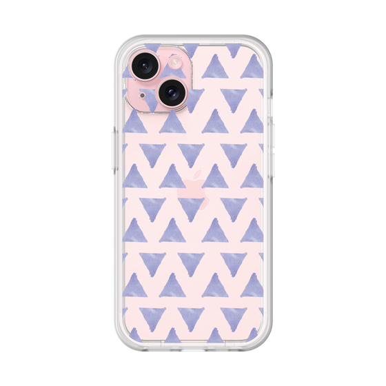 Slim Protection Premium Case［ Original - Favorite Color Triangle - Purple ］