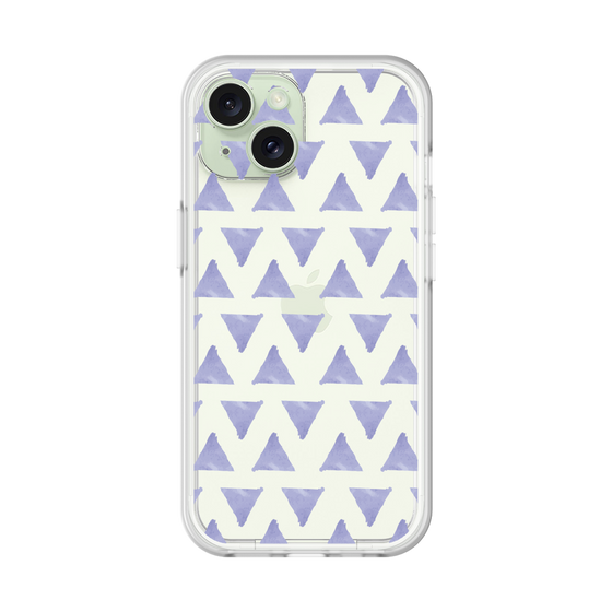 Slim Protection Premium Case［ Original - Favorite Color Triangle - Purple ］