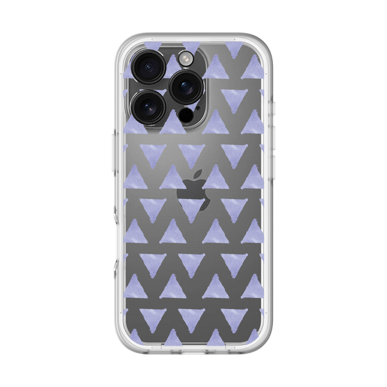 Slim Protection Premium Case［ Original - Favorite Color Triangle - Purple ］