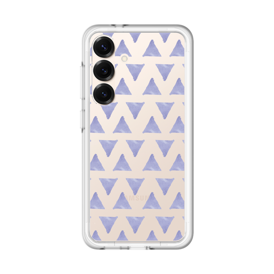 Slim Protection Premium Case［ Original - Favorite Color Triangle - Purple ］