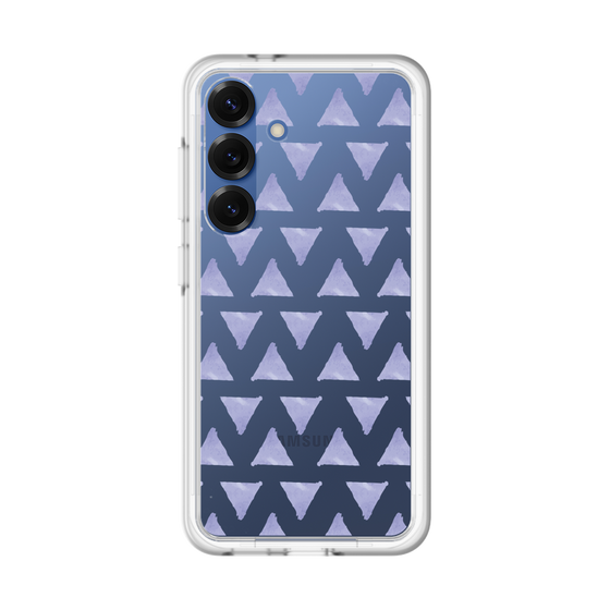 Slim Protection Premium Case［ Original - Favorite Color Triangle - Purple ］