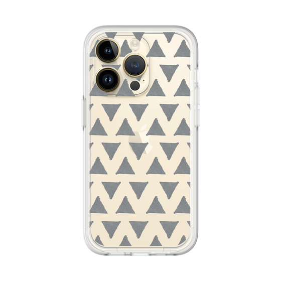 Slim Protection Premium Case［ Original - Favorite Color Triangle - Black ］