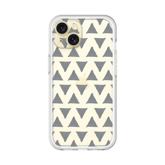 Slim Protection Premium Case［ Original - Favorite Color Triangle - Black ］