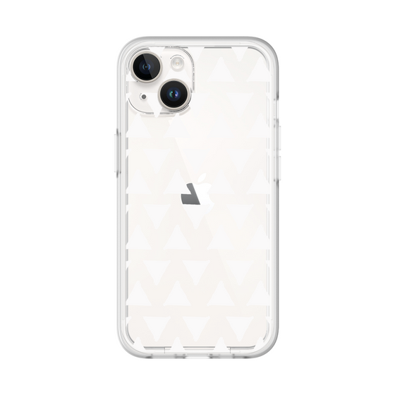 Slim Protection Premium Case［ Original - Favorite Color Triangle - White ］