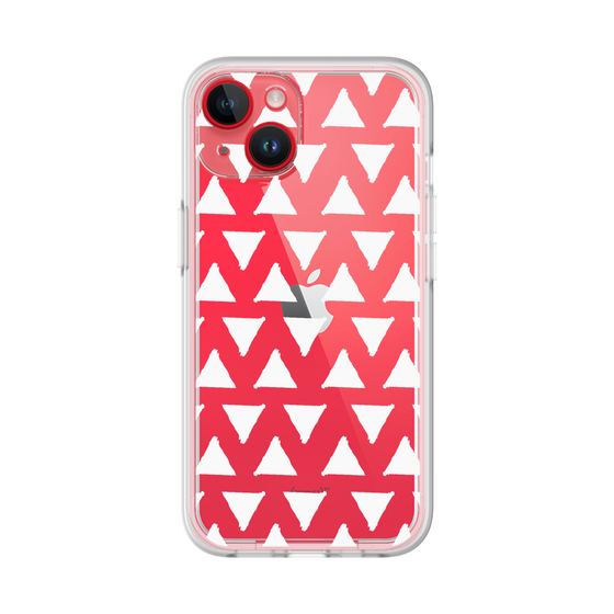Slim Protection Premium Case［ Original - Favorite Color Triangle - White ］