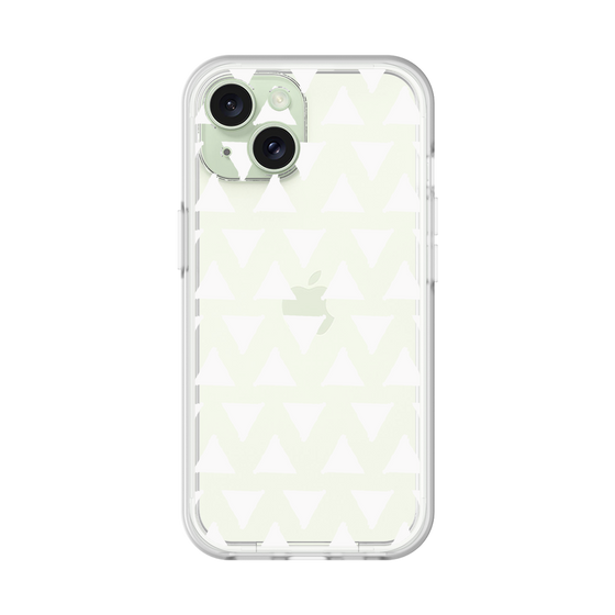 Slim Protection Premium Case［ Original - Favorite Color Triangle - White ］