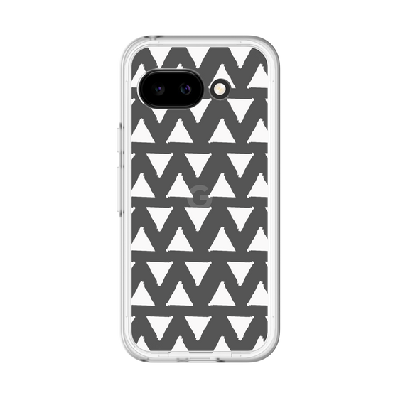 Slim Protection Premium Case［ Original - Favorite Color Triangle - White ］