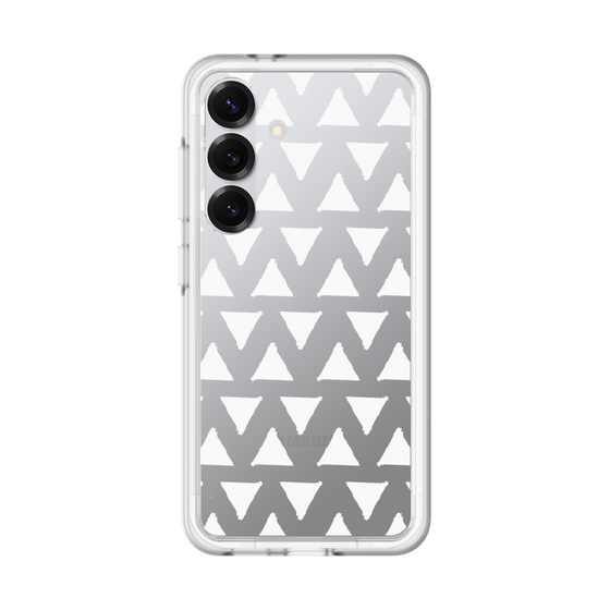 Slim Protection Premium Case［ Original - Favorite Color Triangle - White ］