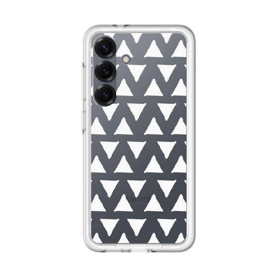 Slim Protection Premium Case［ Original - Favorite Color Triangle - White ］