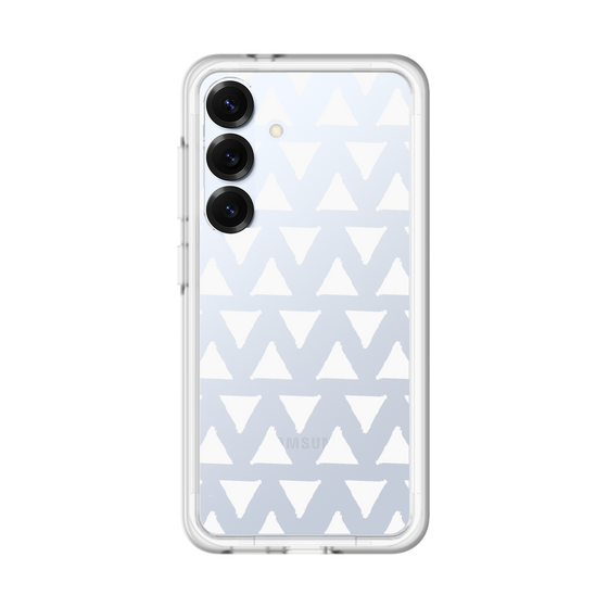 Slim Protection Premium Case［ Original - Favorite Color Triangle - White ］