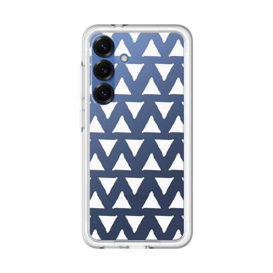 Slim Protection Premium Case［ Original - Favorite Color Triangle - White ］
