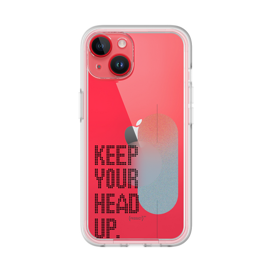 Slim Protection Premium Case［ オリジナル - ドットオーバーレイ - KEEP YOUR HEAD UP/A ］