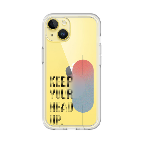 Slim Protection Premium Case［ オリジナル - ドットオーバーレイ - KEEP YOUR HEAD UP/A ］