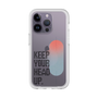 Slim Protection Premium Case［ オリジナル - ドットオーバーレイ - KEEP YOUR HEAD UP/A ］