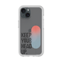 Slim Protection Premium Case［ オリジナル - ドットオーバーレイ - KEEP YOUR HEAD UP/A ］