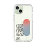Slim Protection Premium Case［ オリジナル - ドットオーバーレイ - KEEP YOUR HEAD UP/A ］