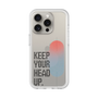 Slim Protection Premium Case［ オリジナル - ドットオーバーレイ - KEEP YOUR HEAD UP/A ］