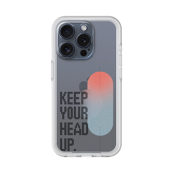 Slim Protection Premium Case［ オリジナル - ドットオーバーレイ - KEEP YOUR HEAD UP/A ］