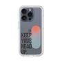 Slim Protection Premium Case［ オリジナル - ドットオーバーレイ - KEEP YOUR HEAD UP/A ］