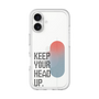 Slim Protection Premium Case［ オリジナル - ドットオーバーレイ - KEEP YOUR HEAD UP/A ］