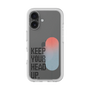 Slim Protection Premium Case［ オリジナル - ドットオーバーレイ - KEEP YOUR HEAD UP/A ］