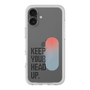 Slim Protection Premium Case［ オリジナル - ドットオーバーレイ - KEEP YOUR HEAD UP/A ］